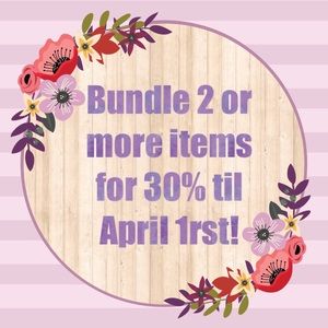 Bundle for 30% off!